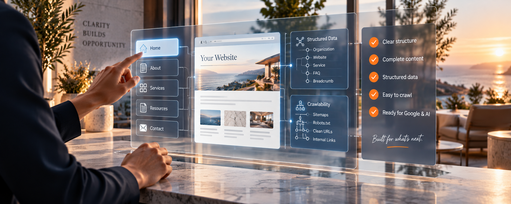 Business visibility signals being measured and improved